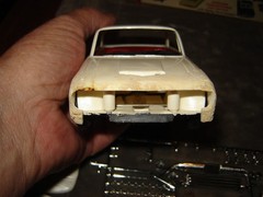AMT 189 Original kit 1962 Ford Falcon Futura Box open Rare Kit Partial build