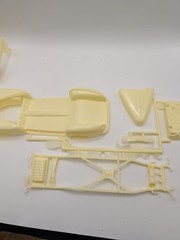 Testors 105 Scale 1/25 1948 Ford Convertible Open Box Instructions Included