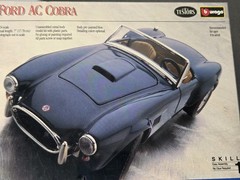 Vintage 1/24 TESTORS BURAGO FORD AC COBRA METAL BODY No. 164 FACTORY SEALED 1992