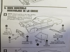 67 Chevy Impala REAR VIEW MIRROR from AMT 1:25 Model Kit 1967 Supernatural