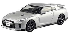 Aoshima 1/32 The Snap Kit Nissan GT-R Metal silver Color Coded from Japan 1758