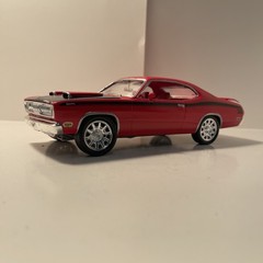 1971 Plymouth Duster 340 Six Pack 1/25 Built Model Car ￼