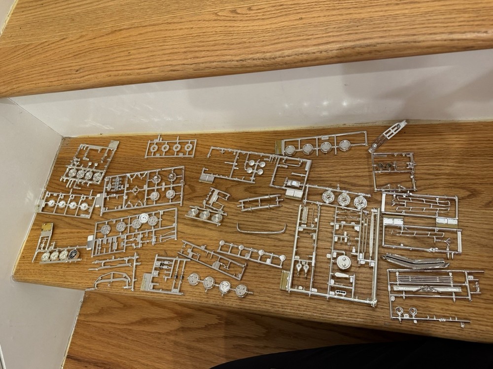 Unassembled Model Car Kit Parts Lot