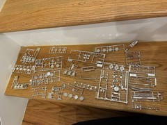 Unassembled Model Car Kit Parts Lot