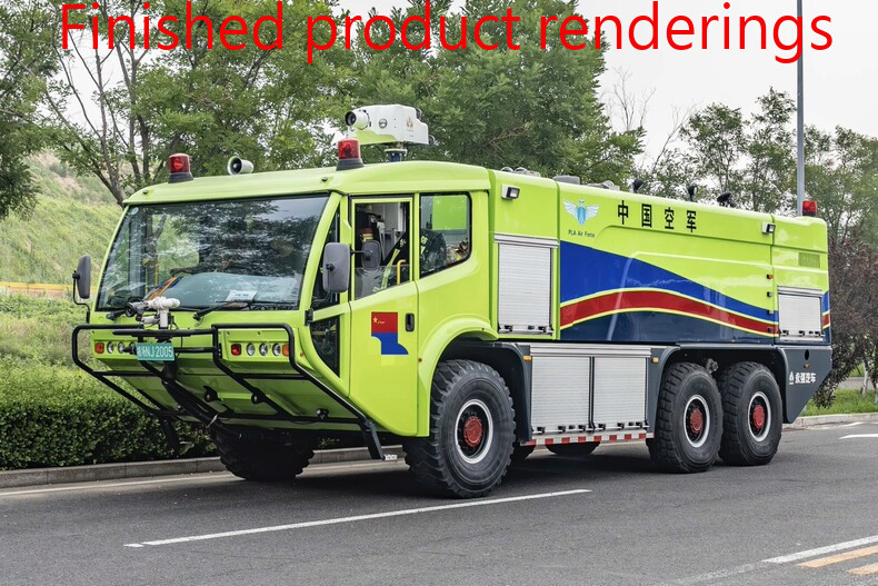 1/700/400/350/200 New Version Air Force Crash Rescue Fire Truck Unpainted Model