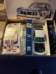 Entex BMW 3.0 3.5 CSL Model Kit No. 9030 1/12 Scale Rare Out Of Production Kit