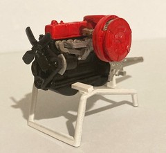 RESIN 1/25 FORD 223 262 6-CYL ENGINE KIT 1954 – 1960 -BY KEN KITCHEN & BMCP READ