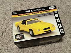 Testors 1980 Chevrolet Camaro Model Kit 1/24th scale Drag Race Slot Car Body