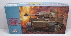 1/72 Scale WWII German, Tiger I Tank Ausf E, Hasegawa