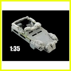 1:35 Cast Resin Model Assembly Kit, GK, Half-track Car Modification, Unpainte…