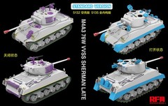 RYEFIELD MODEL RFM RM-5135 1/35 M4A3 76W VVSS Sherman Late w/Full Interior