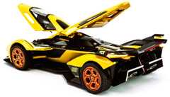 Lamborghini Race Car24Le Man Custom Built HyperCar12Carousel YELO1 18METAL Model