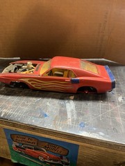 ’69 Shelby Mustang Scale Model Pre-built Custom Red Yellow Blue Plastic