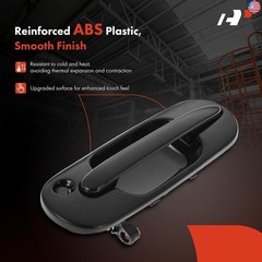 A-Premium Exterior Door Handle Front Left Driver Side Compatible with Honda