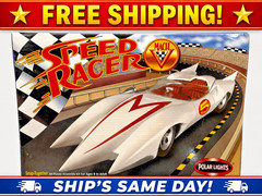 Polar Lights Speed Racer Mach 5 Snap-Together Model Kit #6807-FACTORY SEALED