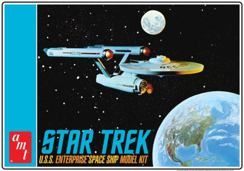 AMT Models 1296 ‘1:650 Scale Star Trek Classic U.S.S. Enterprise Model Kit