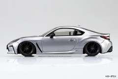 1/32 The Snap Kit Toyota GR86 Ice Silver Metallic Plastic Model 21-D