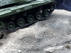1/35 Scale Military Diorama Base Terrain Display Model Soldiers Figures Diecast