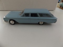 HUBLEY 1960, FORD 4-STATION WAGON, LIGHT BLUE, Promo Model Car