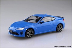 Aoshima Bunka Kyozai 1/32 The snap kit series Toyota 86 bright blue color-c