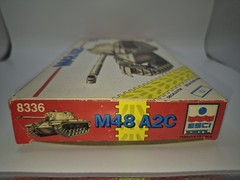 Vtg ESCI/ERTL M48 A2C Tank Model Kit 1:72 Scale Unsure If Complete In Box