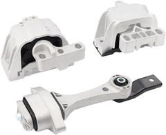 Engine Motor and Transmission Mount Kit Compatible with Beetle 1998-2005 & Derby