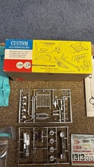 HUBLEY 1960 FORD COUNTRY SEDAN 4-WAY PLASTIC MODEL KIT UNBUILT NMIB 154K-170