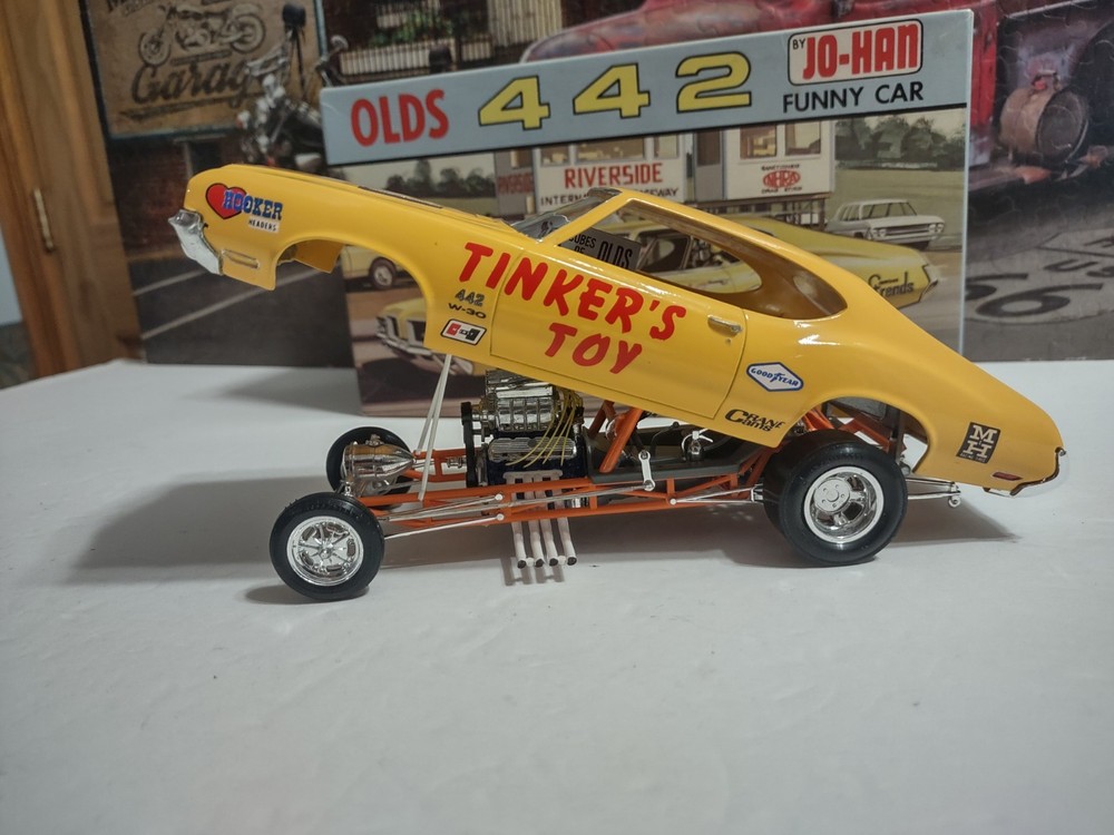 C-104:200 Vintage Johan Olds 442 Funny Car Model, No Box.