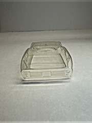 Slot Car Clear Body Ford GT Race Car New 1/32