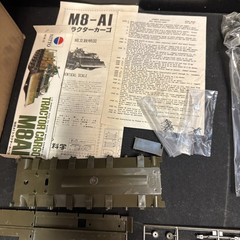 VTG Nitto Craft US Army M8A1 Tractor Cargo 1/35 Scale Model Kit