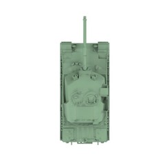 1/100 Military Model Kit US XM1 Main Battle Tank