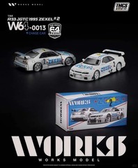 Works Model W64-0013 1/64 R33 JGTC 1995 ZEXEL#2 2026 The Model Car Show Malaysia