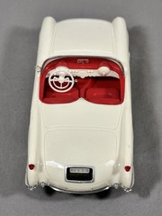 1/24 Scale 1953 Chevrolet CORVETTE Super Nice Model Car 1/25 C1 White/Red *NICE*