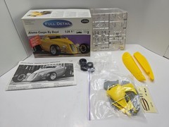 Testors Aluma-Coupe By Boyd Full Detail 1/24 Scale Plastic Kit #5302 *OPEN BOX