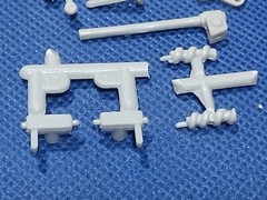 🌟 Front End & Suspension 1955 Corvette 1:25 Scale 1000s Model Car Parts 4 Sale.