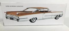 New 1959 Oldsmobile 2 Door Hardtop Custom Made Promo Model BOX ONLY..NO CAR 1/25