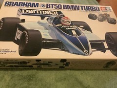 1/20 scale model parts Brabham BT50 Bmw Turbo Windshield No Box