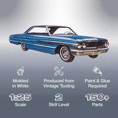 Deluxe Vintage Car Model Kit Collection