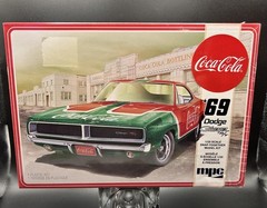 MPC Skill 3 Model Kit 1969 Dodge Charger RT “Coca-Cola” 1/25 Scale MPC919M New