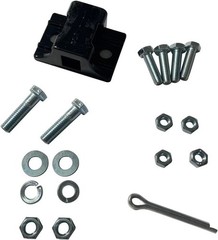 Pair Straight Mud Flap Hangers Kit 30″ Use 24″ Wide Semi Truck Mudflaps Steel…