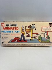 Vintage Rube Goldberg’s ANIMATED HOBBY KIT Automatic Baby Feeder #955 NOS!