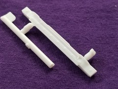 1991 Chevy S-10 Lowrider RADIATOR COWL PANEL from Revell 1:25 Model 91 Chevrolet