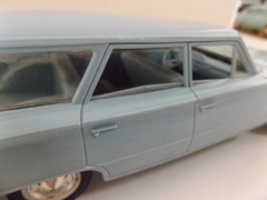 HUBLEY 1960, FORD 4-STATION WAGON, LIGHT BLUE, Promo Model Car