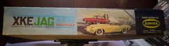 XKE Jag Convertible Aurora 1:25 Model Kit # 567-200