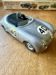 Vintage Revell Motorized Competition Porsche 1/24 Built Model Kit with Box