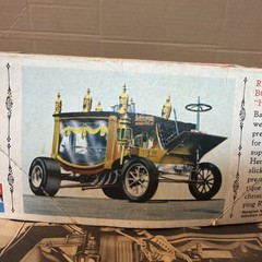 1960’s Monogram 1:24 Ray Farhner’s Boot Hill Express Hearse Show Car Kit Started