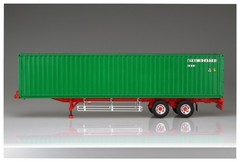 AOSHIMA 1/32 Heavy Freight No.6 40Feet Marine Container Trailer Biaxial Type