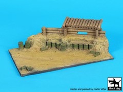 Black Dog 1/72 Pacific Bunker w/Road Section WWII Diorama Base (150x90mm) D72047