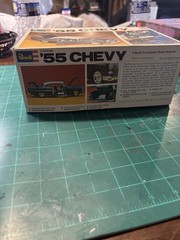 Vintage Revell 55 Chevy Model Kit 1/25 Scale H-1374 Open Box Never Used