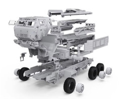 Meng 1/72 U.S. M142 HIMARS High Mobility Artillery Rocket System Model Kit
